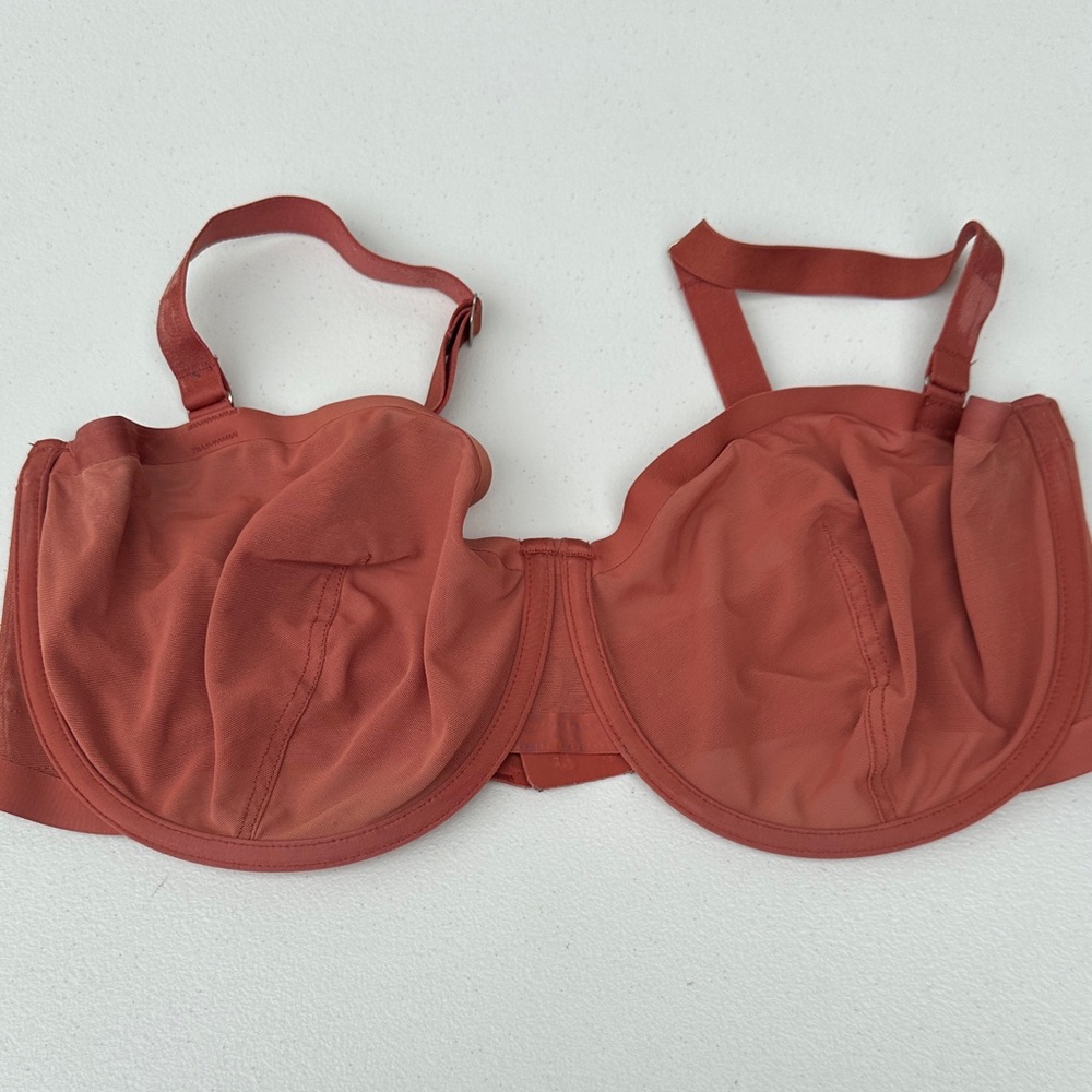 Women's Rust Underwire Bra - Unbranded